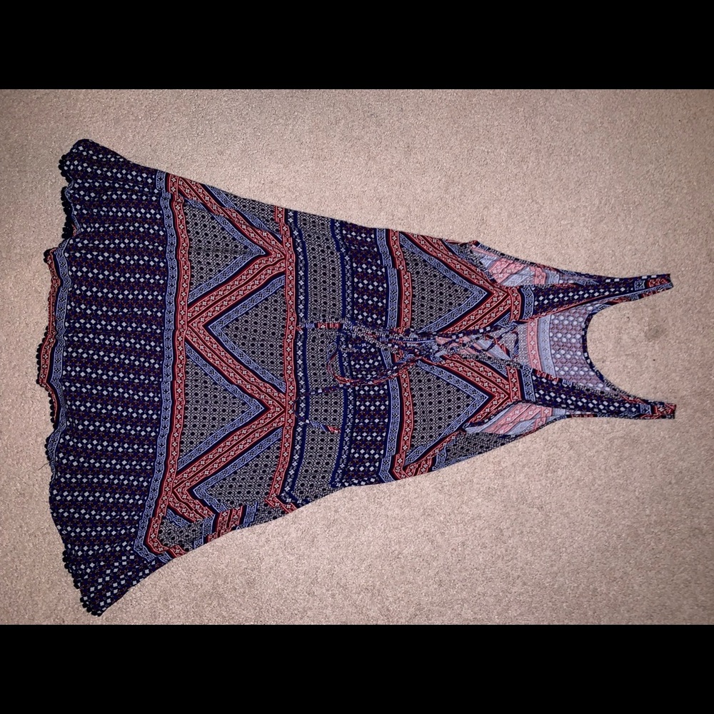 tribal print dress
